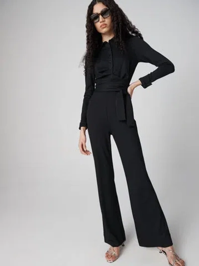 Diane Von Furstenberg Michele Jumpsuit In Black