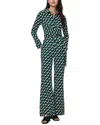 Diane Von Furstenberg Michele Jumpsuit In Green