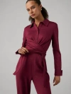 Diane Von Furstenberg Michele Jumpsuit In Pink