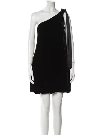 Pre-owned Diane Von Furstenberg Midi Length Skirt In Black