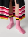 Diane Von Furstenberg Mila Socks In Pink
