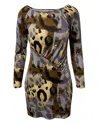 Diane Von Furstenberg Mini Dress In Multicolor Silk In Multi