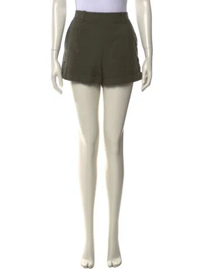 Pre-owned Diane Von Furstenberg Mini Shorts In Neutral