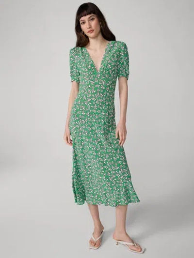 Diane Von Furstenberg Molly Dress In Green
