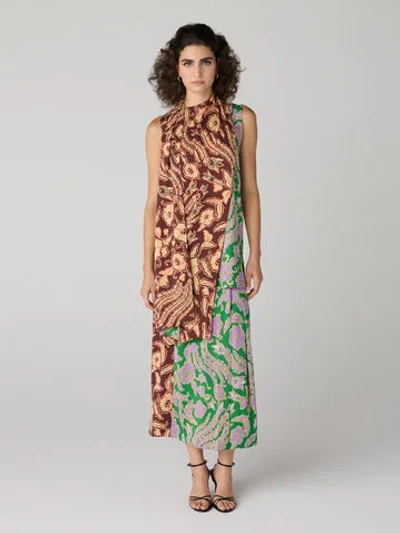 Diane Von Furstenberg Mulberry Top In Brown