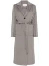 Diane Von Furstenberg Nene Coat In Grey