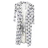 Diane Von Furstenberg New Julian Wrap Dress In Multicolor Silk In Multi