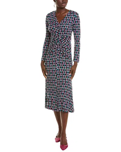 Diane Von Furstenberg New Timmy Printed Jersey Midi Dress In Multicoloured