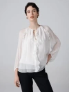 Diane Von Furstenberg Nicky Top In White