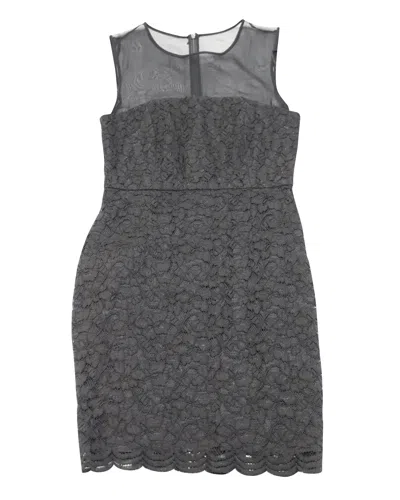 Diane Von Furstenberg Nisha Lace Dress In Black Polyester
