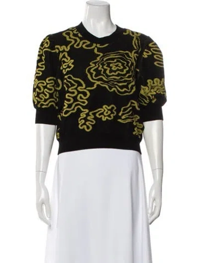 Pre-owned Diane Von Furstenberg Nylon Printed Sweater In Multi