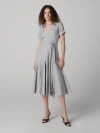 Diane Von Furstenberg Oakley Dress In Gray