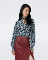 Diane Von Furstenberg Olive Top
