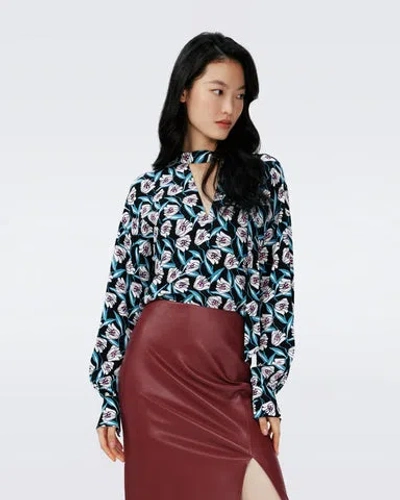 Diane Von Furstenberg Olive Top