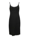 Diane Von Furstenberg Olivia Lace Dress In Black Nylon In Black