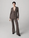 Diane Von Furstenberg Ophelia Jacket In Brown