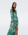 Diane Von Furstenberg Oretha Floral-print Maxi Dress