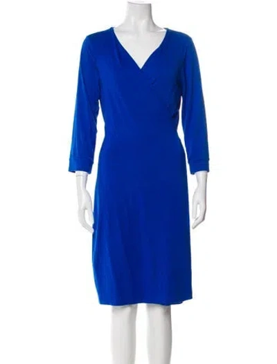 Pre-owned Diane Von Furstenberg Pajamas In Blue