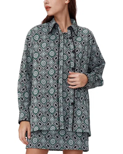 Diane Von Furstenberg Pennie Wool-blend Jacket In Multi