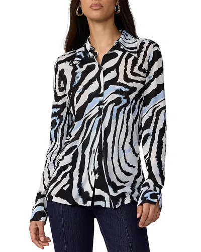 Diane Von Furstenberg Perfect Shirt In Black