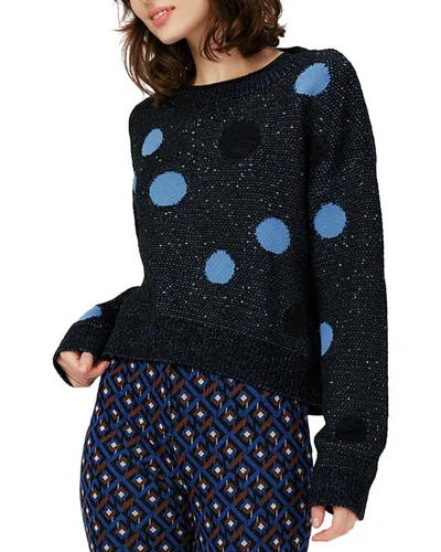 Diane Von Furstenberg Phillipa Wool & Alpaca-blend Top