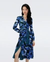 Diane Von Furstenberg Phoenix Reversible Mesh Wrap Dress