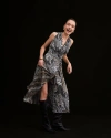 Diane Von Furstenberg Drew Reversible Mesh Dress
