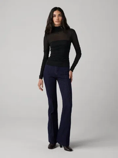 Diane Von Furstenberg Piper Turtleneck In Black