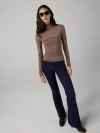 Diane Von Furstenberg Piper Turtleneck In Brown
