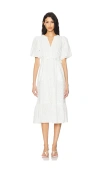 Diane Von Furstenberg Polina Dress In 象牙白