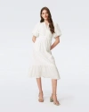 Diane Von Furstenberg Polina Dress In Ivory