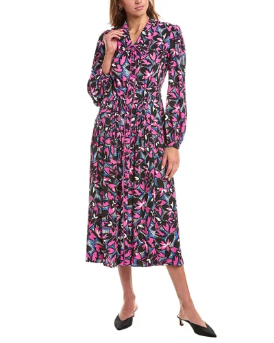 Diane Von Furstenberg Porsha Shirtdress In Purple