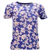 Diane Von Furstenberg Print Knitted T-shirt In Multicolor Wool In Multi