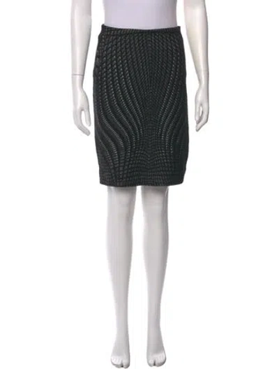 Pre-owned Diane Von Furstenberg Printed Knee-length Skirt In Multi