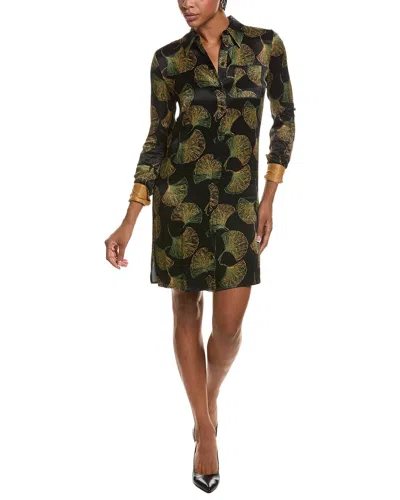 Diane Von Furstenberg Prita Shirtdress In Black