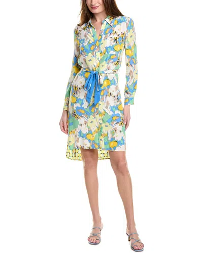 Diane Von Furstenberg Prita Shirtdress In Blue
