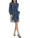 Diane Von Furstenberg Prue Shirtdress In Purple