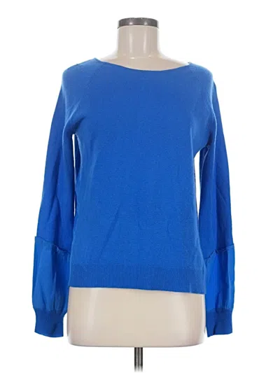 Pre-owned Diane Von Furstenberg Pullover Sweater In Blue