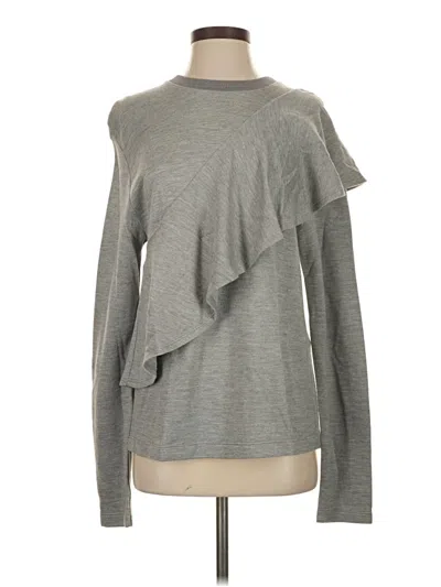 Pre-owned Diane Von Furstenberg Pullover Sweater In Gray
