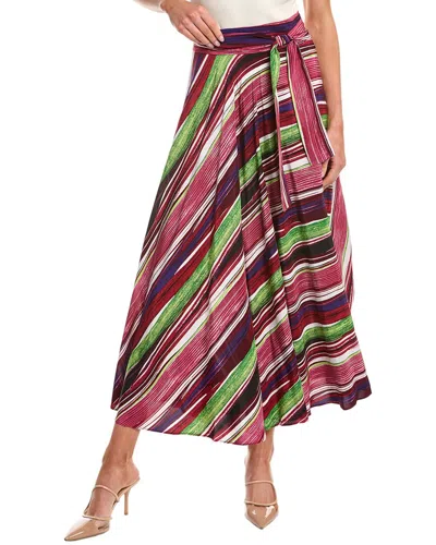 Diane Von Furstenberg Rebekah Midi Skirt In Multi