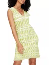Diane Von Furstenberg Reilly Jacquard Mini Sweater Dress In Multi