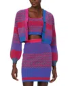 Diane Von Furstenberg Rema Patterned Cardigan In Multi