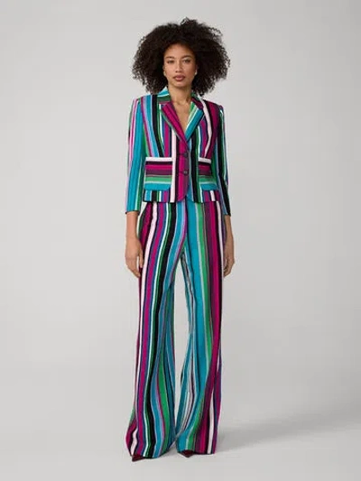 Diane Von Furstenberg Renee Blazer In Multi