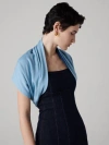 Diane Von Furstenberg Rivers Shrug In Blue