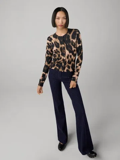 Diane Von Furstenberg Roma Cardigan In Multi