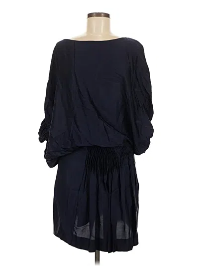 Pre-owned Diane Von Furstenberg Romper In Blue