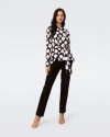 Diane Von Furstenberg Rosalind Top In Tutus Pink