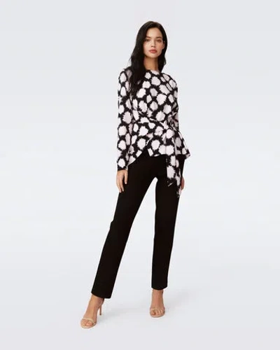 Diane Von Furstenberg Rosalind Top In Tutus Pink