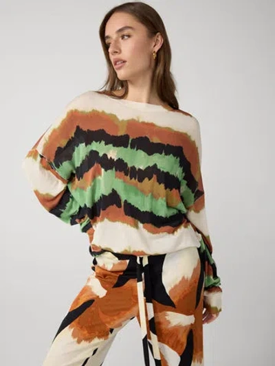 Diane Von Furstenberg Royce Sweater In Multi