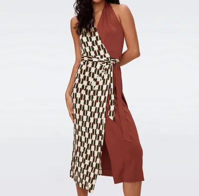 Diane Von Furstenberg Ruhi Dress In Maypole In Multi